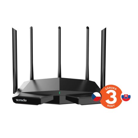 Tenda TX27 Pre AXE5700 WiFi6E Router, 1x GWAN, 3x GLAN, IPv6, BSS Color, VPN server, WPA3,CZ app 75011964