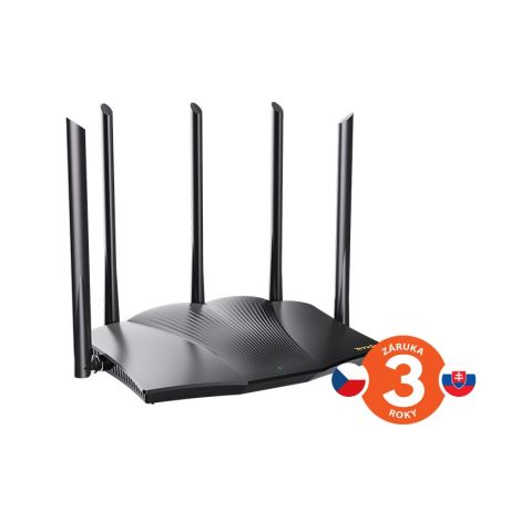 Tenda TX12 Pre AX3000 WiFi6 Router, 1x GWAN, 3x GLAN, IPv6, 5x 6dBi, WPA3, Mesh, SK app 75011973