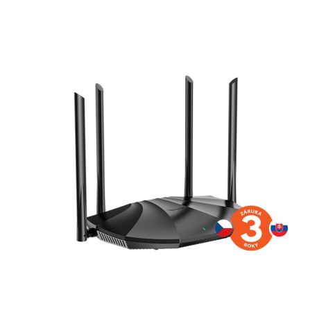 Tenda TX2 AX1500 WiFi6 Router, 1x GWAN, 3x GLAN, IPv6, 4x 6dBi anténa, WPA3, SK App 75011982