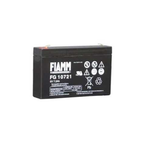 Fiamm olovaná batéria FG10721 6V/7,2Ah 07943