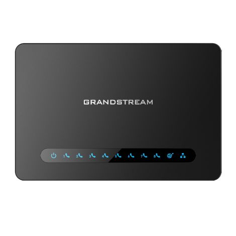 Grandstream HT818 (ATA), 8x FXS, 2 SIP profily, 1x Gbit LAN, NAT router, 3-cestná konf. HT818