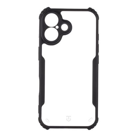 Tactical Quantum Stealth Kryt pre Apple iPhone 16 Clear/Black 8596311256868