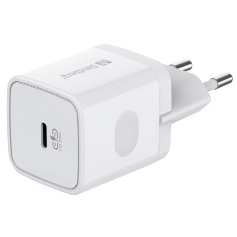 Sandberg USB-C AC Charger PD20W, biela 441-42