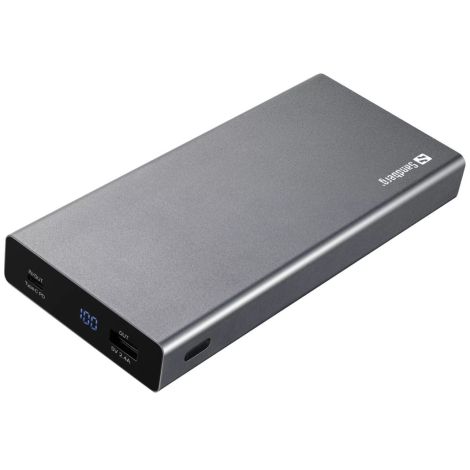 Sandberg Powerbank USB-C PD 100W, 20000 mAh, čierna 420-52