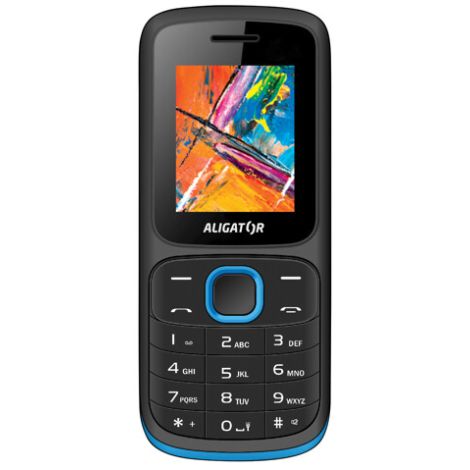 ALIGATOR D210 Dual sim černo-modrý AD210BB