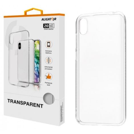 ALIGATOR Pouzdro Transparent Samsung Galaxy A12 PTA0083