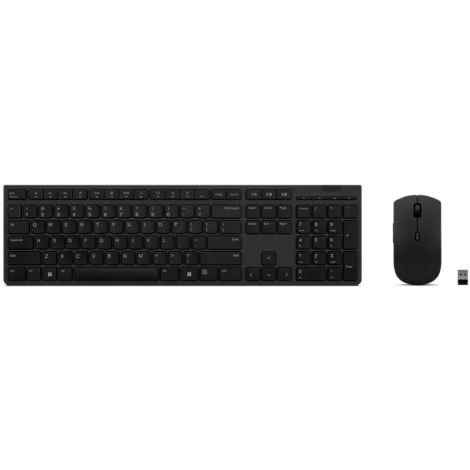 Lenovo Professional Wireless Rechargeable Keyboard and Mouse Combo Slovak/Slovak 4X31K03939