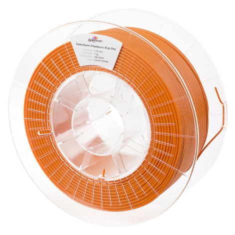 Spectrum 3D filament, PLA Pro, 1,75mm, 1000g, 80130, carrot orange