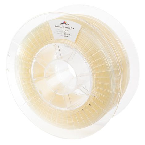 Spectrum 3D filament, Premium PLA, 1,75mm, 1000g, 80010, natural