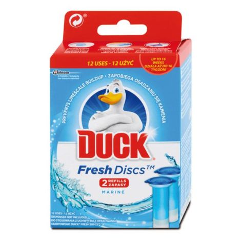 Náhrada DUCK Fresh Discs WC gél 2 x 36 ml Marine