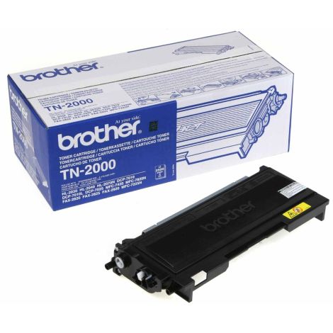 Toner Brother TN-2000, čierna (black), originál