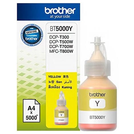 Cartridge Brother BT5000Y, žltá (yellow), originál