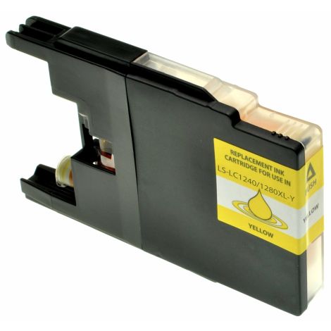 Cartridge Brother LC1240Y, žltá (yellow), alternatívny