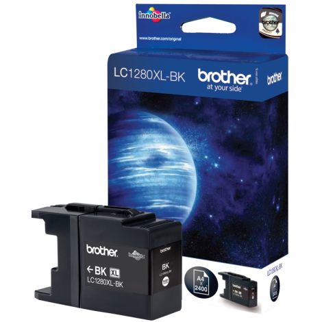 Cartridge Brother LC1280XLBK, čierna (black), originál