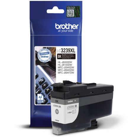 Cartridge Brother LC3239BK, čierna (black), originál