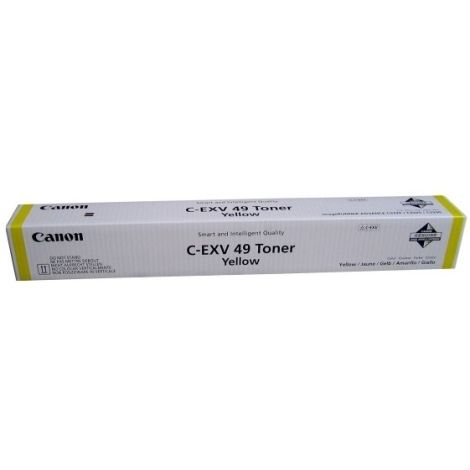 Toner Canon C-EXV49Y, žltá (yellow), originál