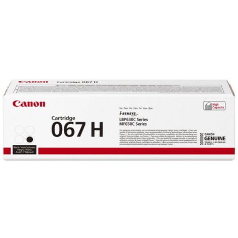 Toner Canon 067H BK, CRG-067H BK, 5106C002, čierna (black), originál