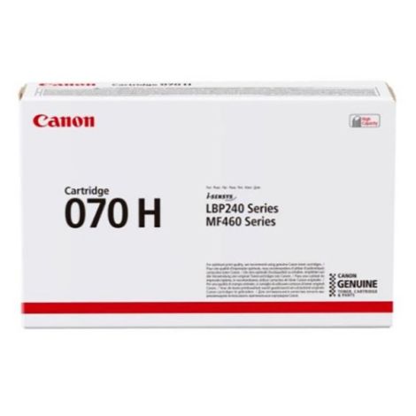 Toner Canon 070H, CRG-070H, 5640C002, čierna (black), originál