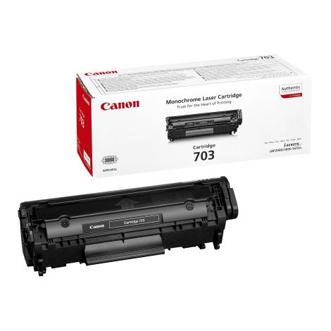 Toner Canon 703, CRG-703, čierna (black), originál