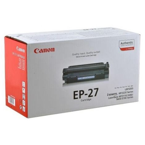 Toner Canon EP-27, čierna (black), originál