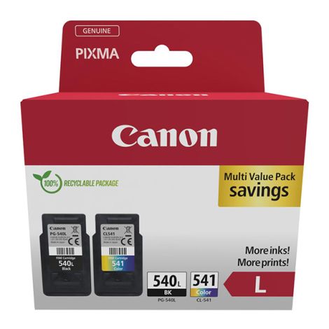 Cartridge Canon PG-540L + CL-541XL + GP-501, 5224B013, multipack, originál