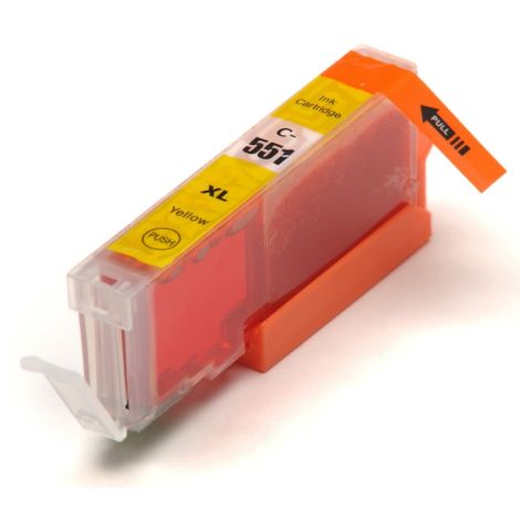 Cartridge Canon CLI-551Y XL, 6446B001, žltá (yellow), alternatívny