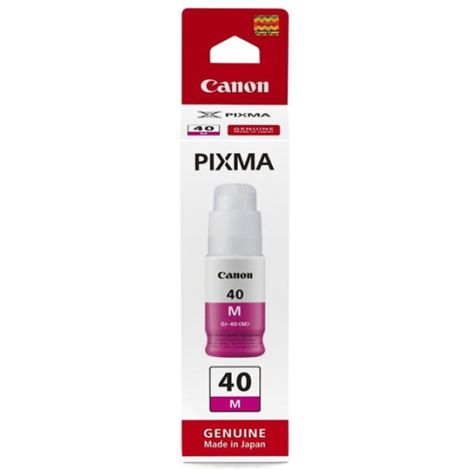 Cartridge Canon GI-40 M, 3401C001, purpurová (magenta), originál