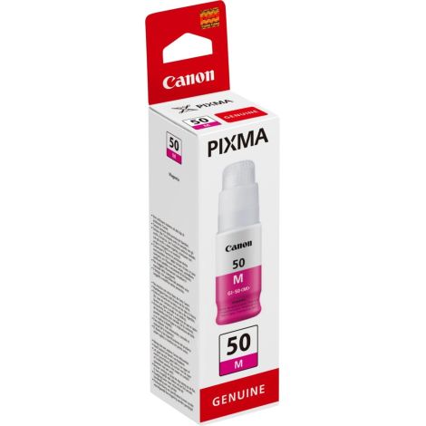 Cartridge Canon GI-50 M, 3404C001, purpurová (magenta), originál