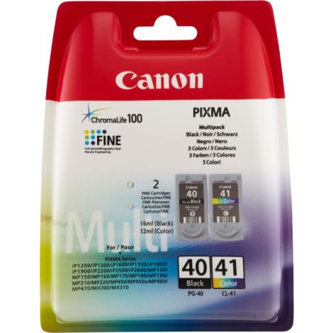 Cartridge Canon PG-40 + CL-41, dvojbalenie, multipack, originál