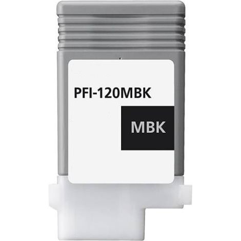 Cartridge Canon PFI-120MBK, 2884C001, matná čierna (matte black), alternatívny