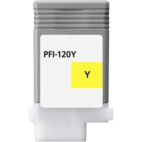 Cartridge Canon PFI-120Y, 2888C001, žltá (yellow), alternatívny