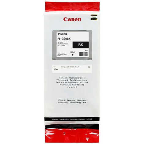 Cartridge Canon PFI-320BK, 2890C001, čierna (black), originál