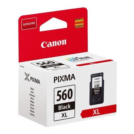 Cartridge Canon PG-560 XL, 3712C001, čierna (black), originál