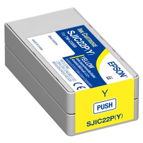 Cartridge Epson S020566, GJIC5(Y), C13S020566, žltá (yellow), originál