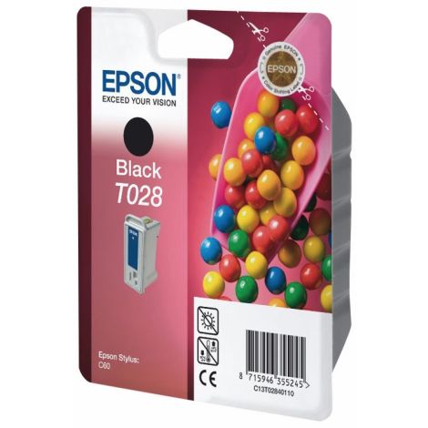 Cartridge Epson T028, čierna (black), originál