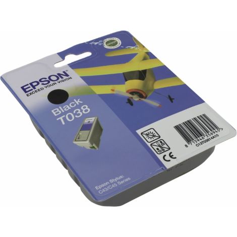 Cartridge Epson T038, čierna (black), originál