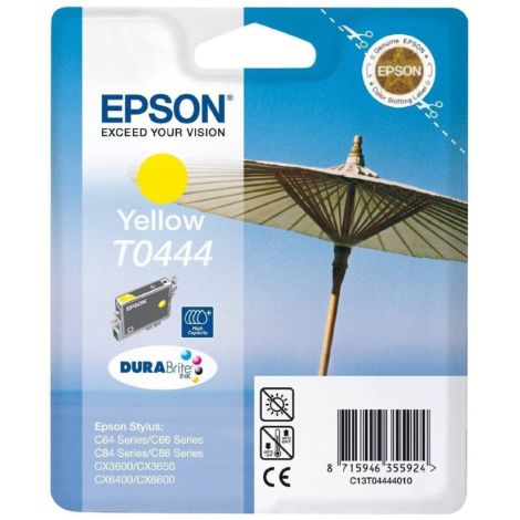 Cartridge Epson T0444, žltá (yellow), originál