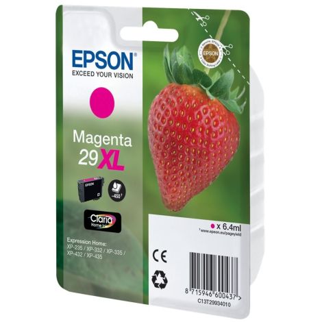 Cartridge Epson T2993 (29XL), C13T29934012, purpurová (magenta), originál