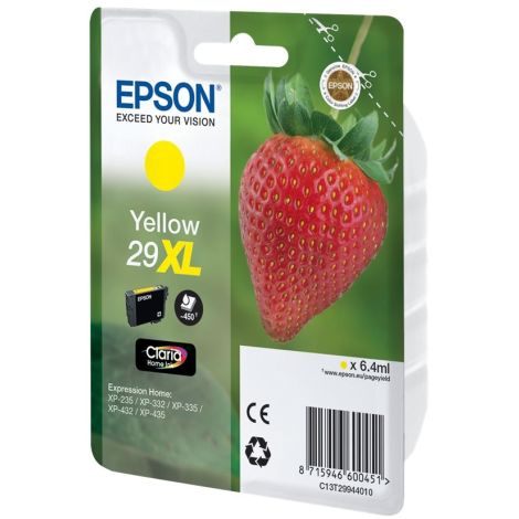 Cartridge Epson T2994 (29XL), C13T29944012, žltá (yellow), originál