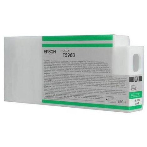 Cartridge Epson T596B, zelená (green), originál