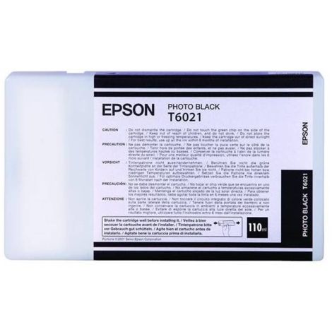 Cartridge Epson T6021, foto čierna (photo black), originál