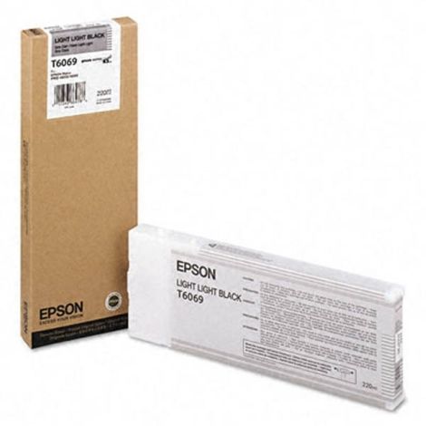 Cartridge Epson T6069, svetlá čierna (light black), originál