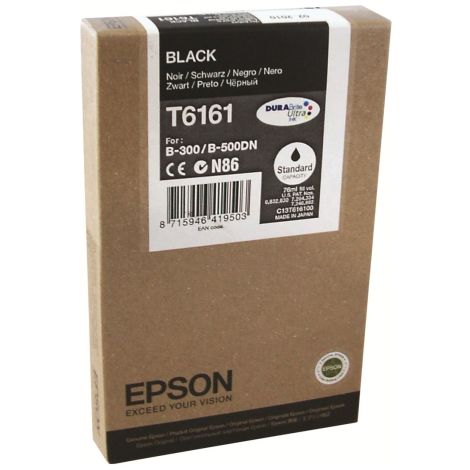 Cartridge Epson T6161, čierna (black), originál