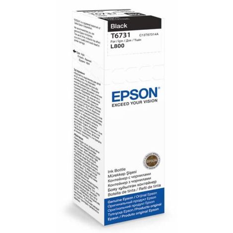 Cartridge Epson T6731, čierna (black), originál