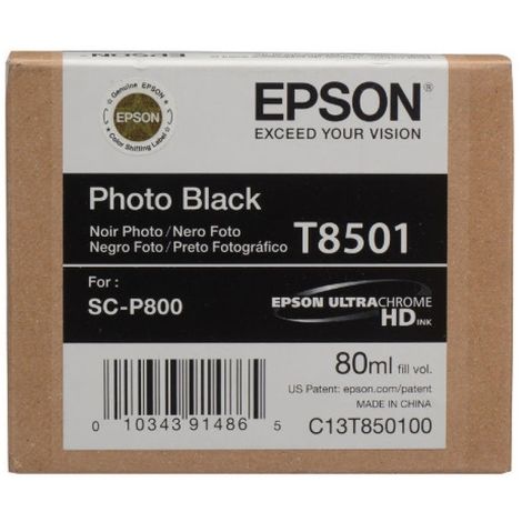 Cartridge Epson T8501, foto čierna (photo black), originál