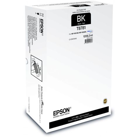 Cartridge Epson T8781 XXL, čierna (black), originál