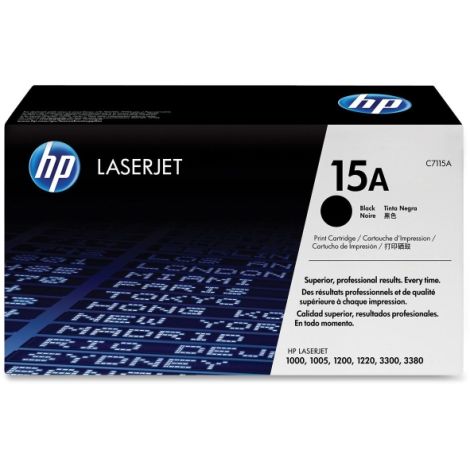 Toner HP C7115A (15A), čierna (black), originál