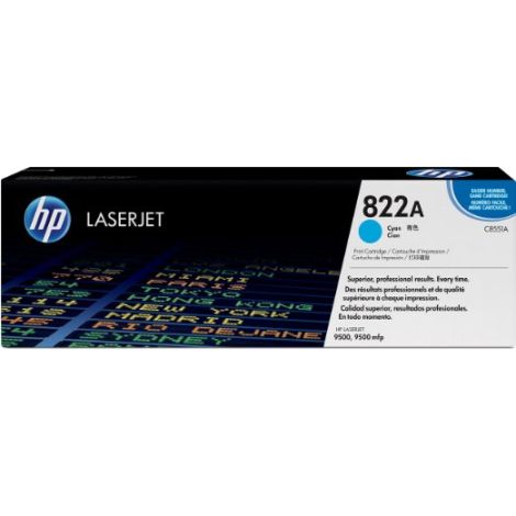 Toner HP C8551A (822A), azúrová (cyan), originál