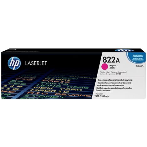 Toner HP C8553A (822A), purpurová (magenta), originál