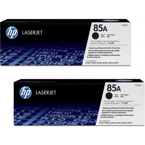 Toner HP CE285AD (85A), dvojbalenie, čierna (black), originál